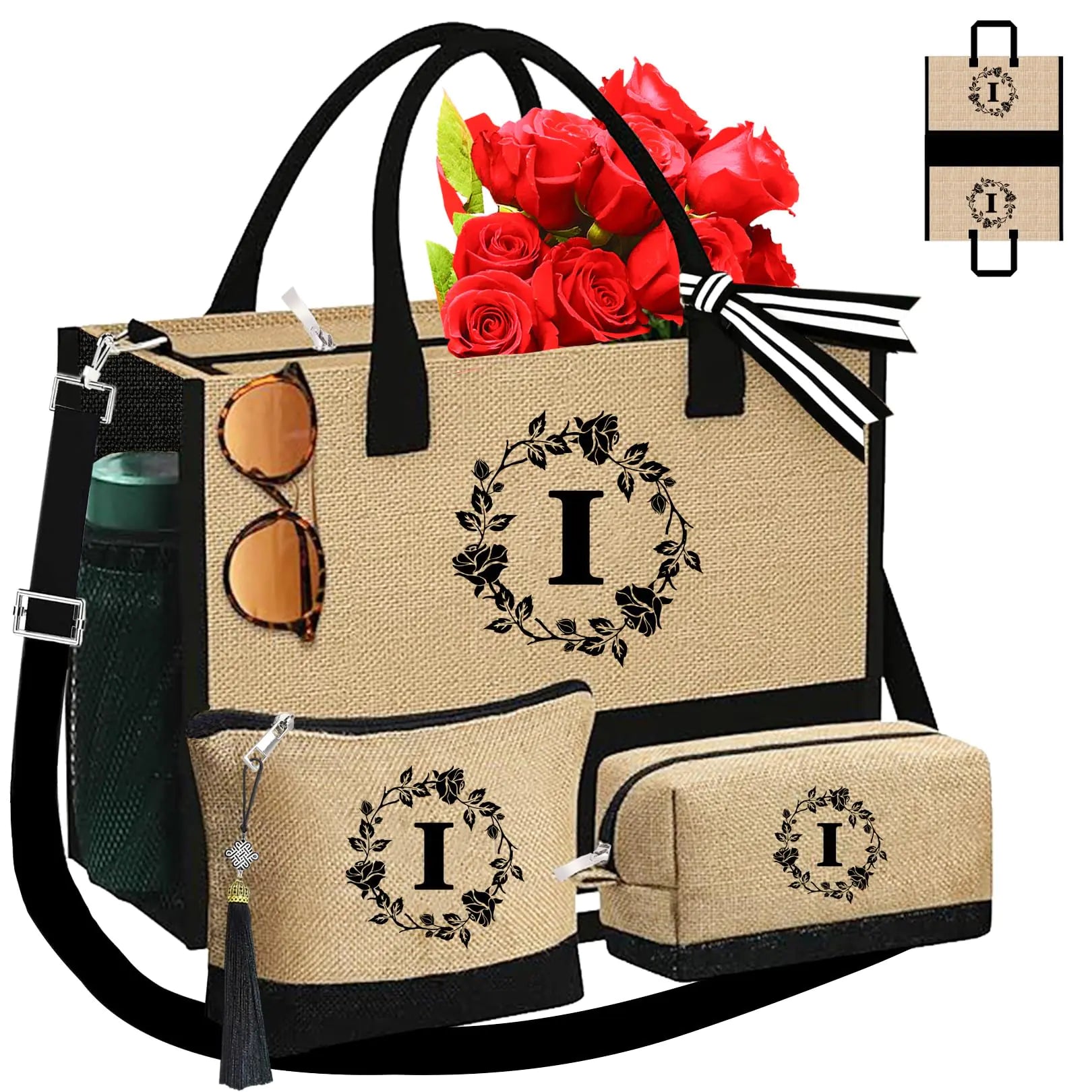 Adoryoung Personalized Tote and Makeup Set
