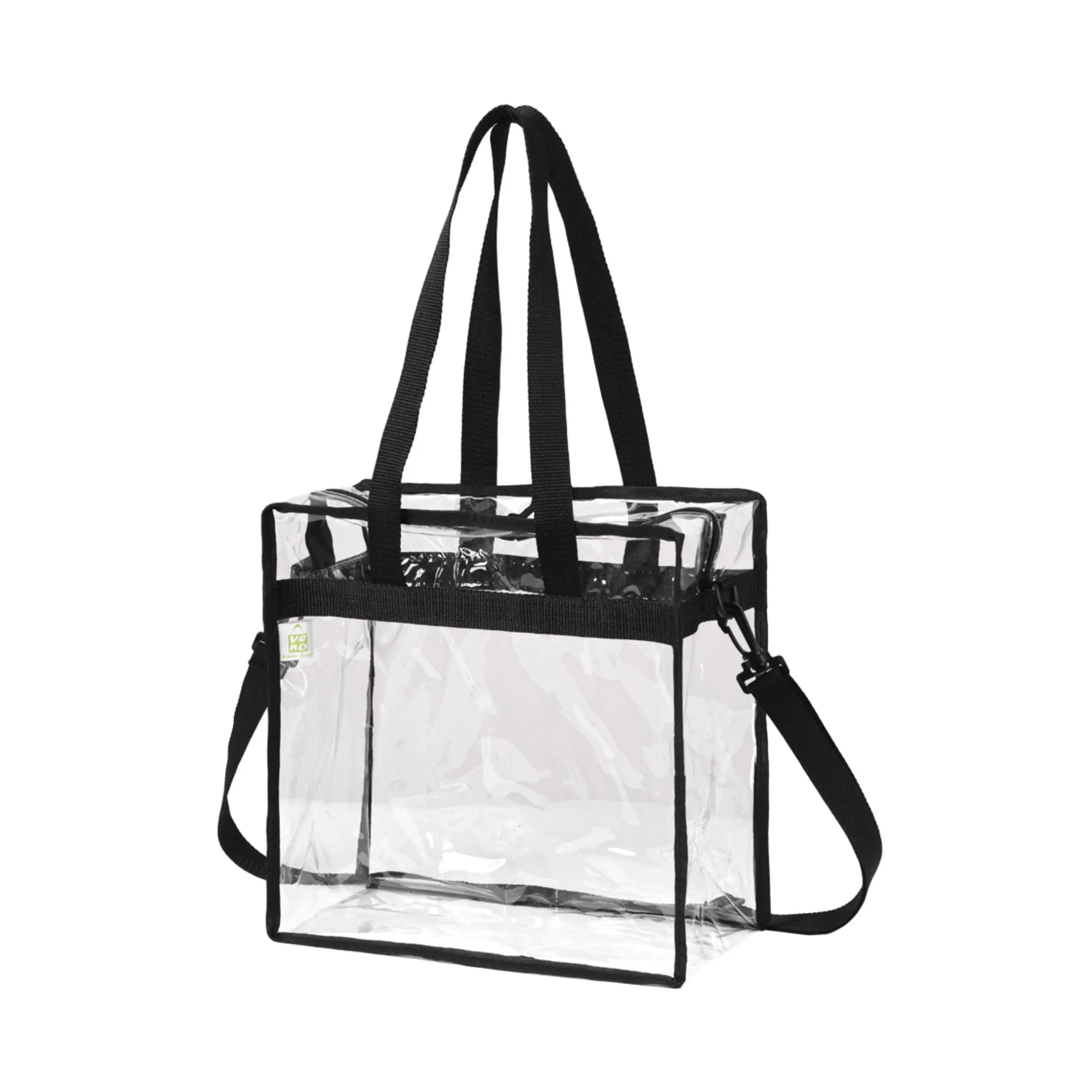 Stadium Approved 12x6x12 Clear Crossbody Tote